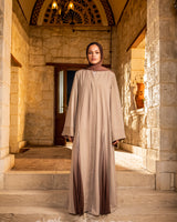 Gradient Abaya - Beige