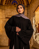 Gradient Abaya - Black