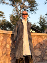 Tweed Casual Jacket - Black*White