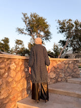 Tweed Casual Jacket - Black*White