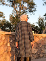 Tweed Casual Jacket - Black*White