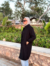 Tweed Casual Jacket - Black