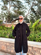 Tweed Casual Jacket - Black