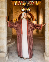 Mix Prints Velvet Kaftan - Havan