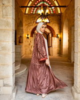 Mix Prints Velvet Kaftan - Havan